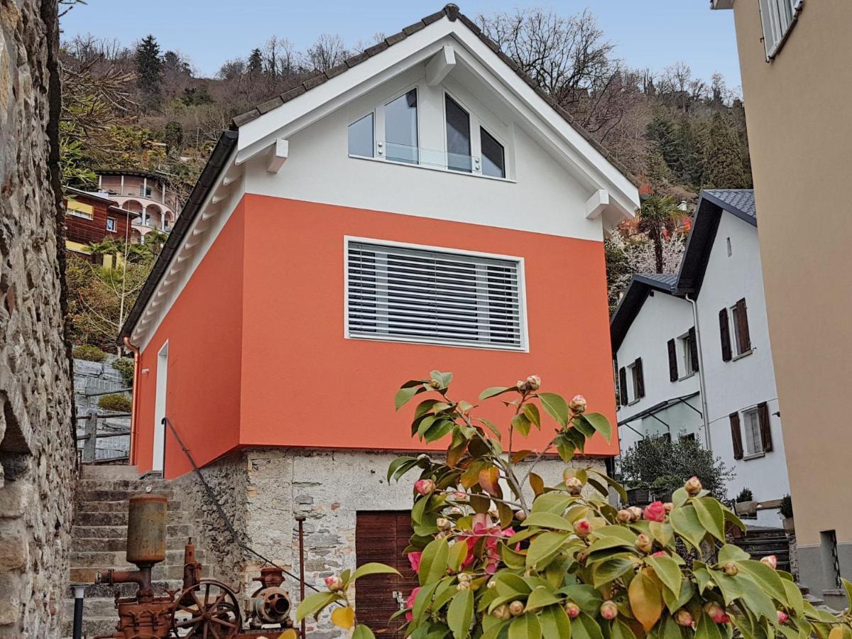 Holiday Home Casa Rossella Minusio Exterior foto